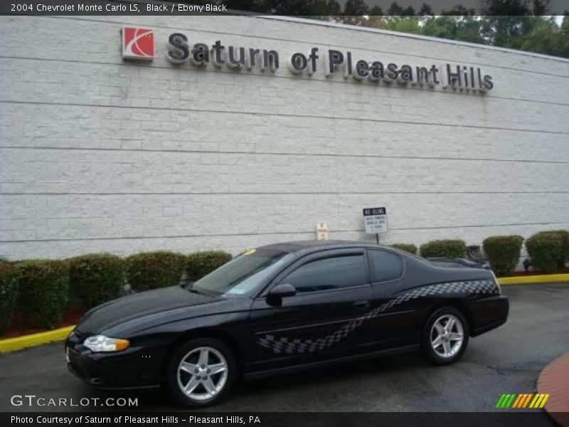 Black / Ebony Black 2004 Chevrolet Monte Carlo LS