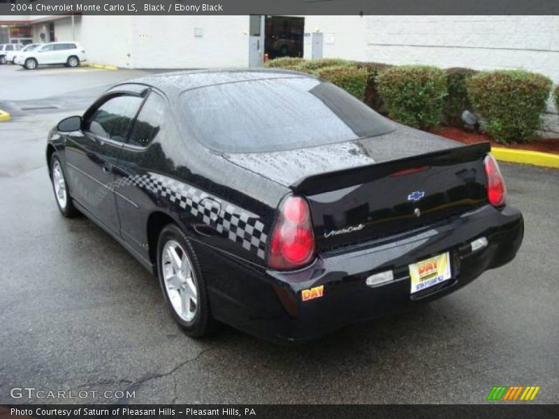 Black / Ebony Black 2004 Chevrolet Monte Carlo LS