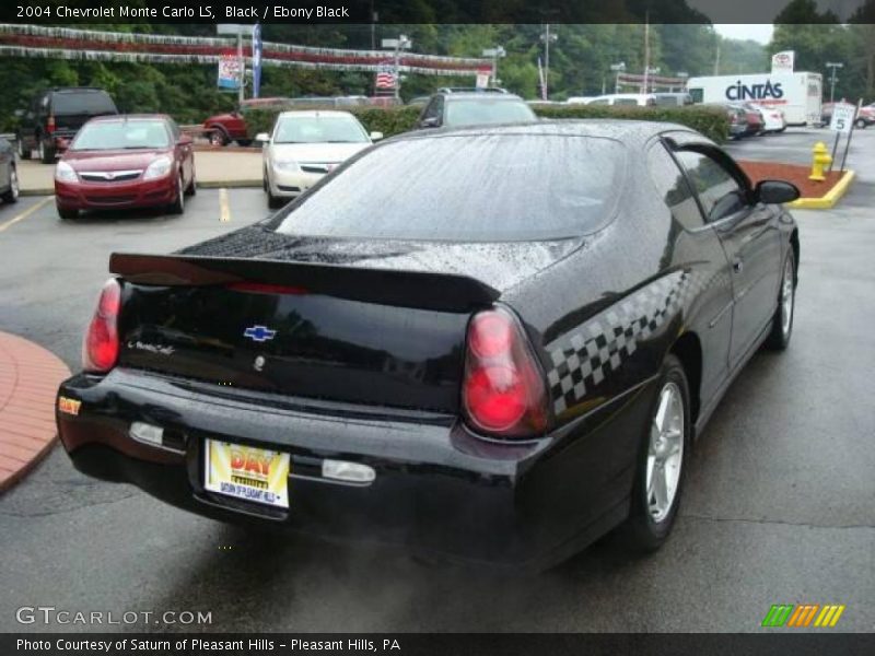 Black / Ebony Black 2004 Chevrolet Monte Carlo LS