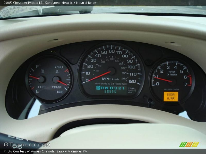 Sandstone Metallic / Neutral Beige 2005 Chevrolet Impala LS