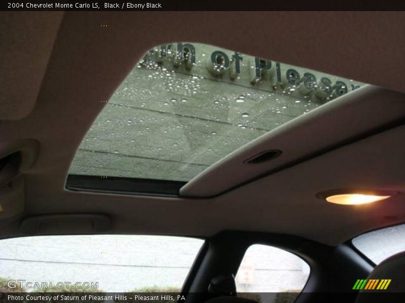 Black / Ebony Black 2004 Chevrolet Monte Carlo LS