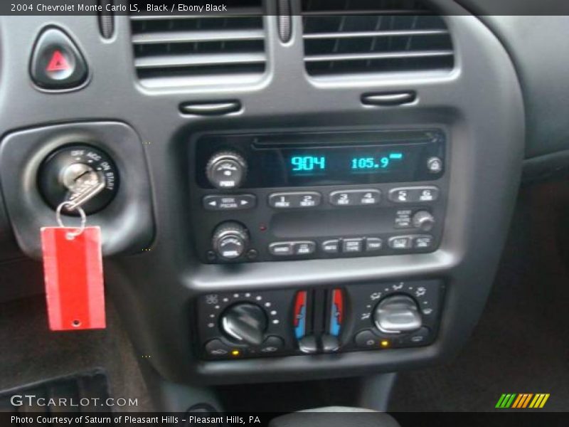 Black / Ebony Black 2004 Chevrolet Monte Carlo LS