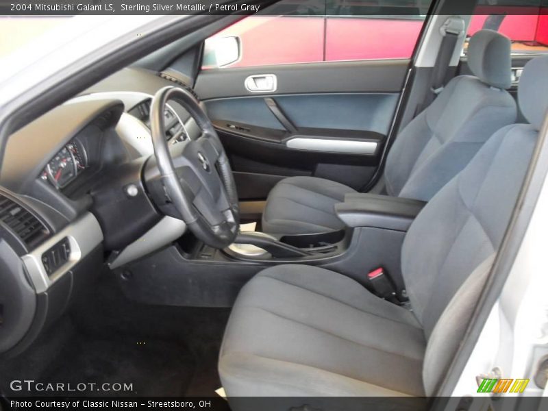 Sterling Silver Metallic / Petrol Gray 2004 Mitsubishi Galant LS