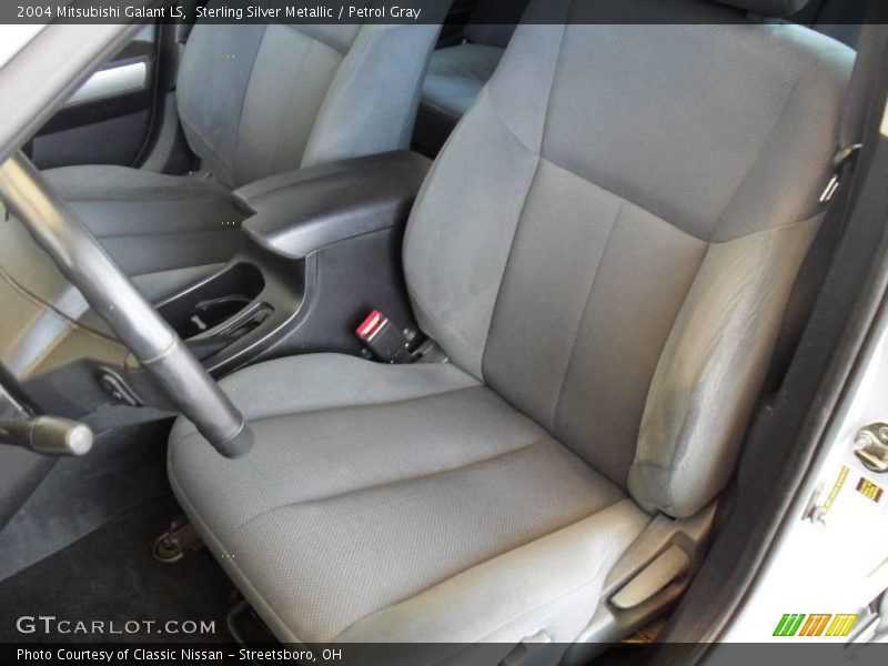 Sterling Silver Metallic / Petrol Gray 2004 Mitsubishi Galant LS