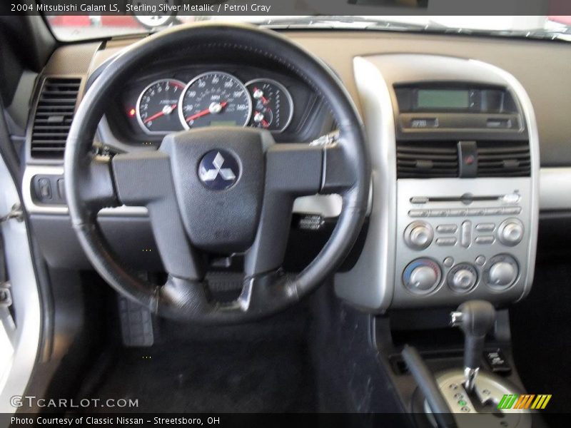 Sterling Silver Metallic / Petrol Gray 2004 Mitsubishi Galant LS
