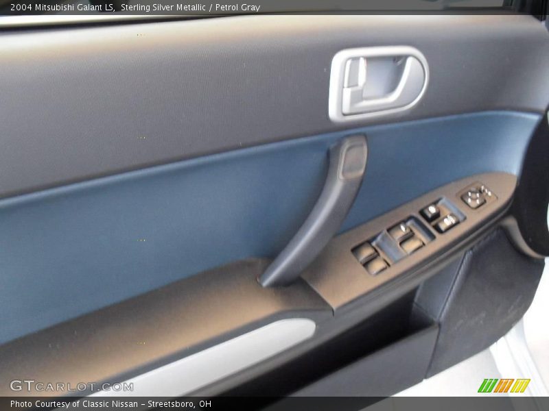 Sterling Silver Metallic / Petrol Gray 2004 Mitsubishi Galant LS