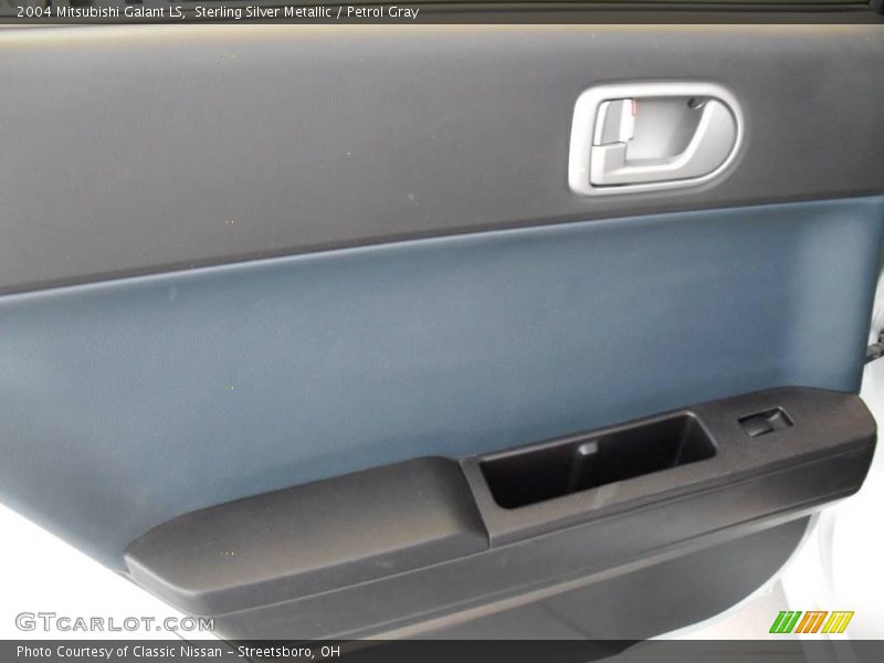 Sterling Silver Metallic / Petrol Gray 2004 Mitsubishi Galant LS
