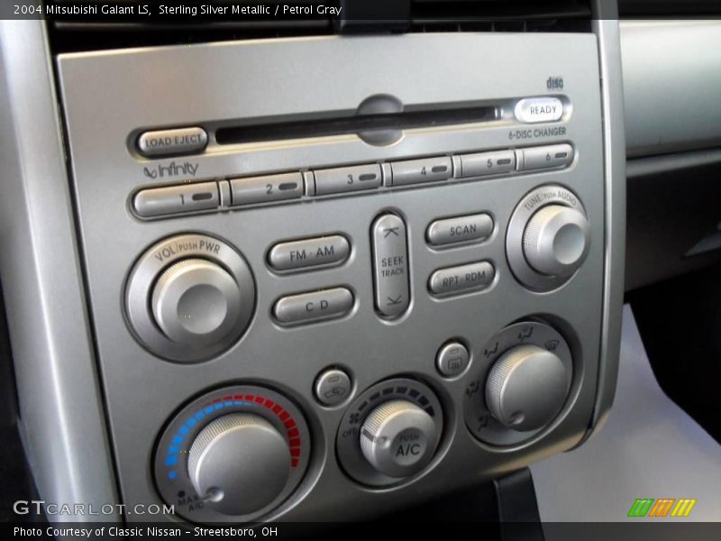 Sterling Silver Metallic / Petrol Gray 2004 Mitsubishi Galant LS