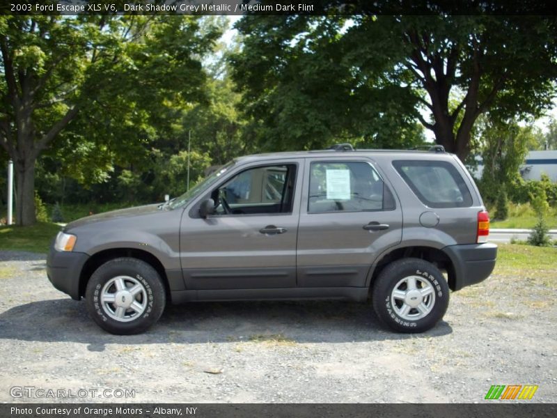 Dark Shadow Grey Metallic / Medium Dark Flint 2003 Ford Escape XLS V6