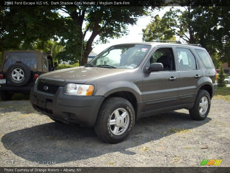 Dark Shadow Grey Metallic / Medium Dark Flint 2003 Ford Escape XLS V6