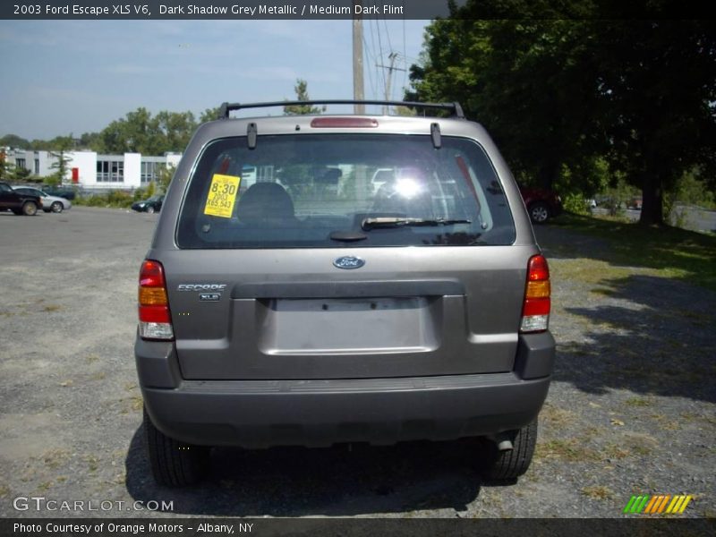 Dark Shadow Grey Metallic / Medium Dark Flint 2003 Ford Escape XLS V6