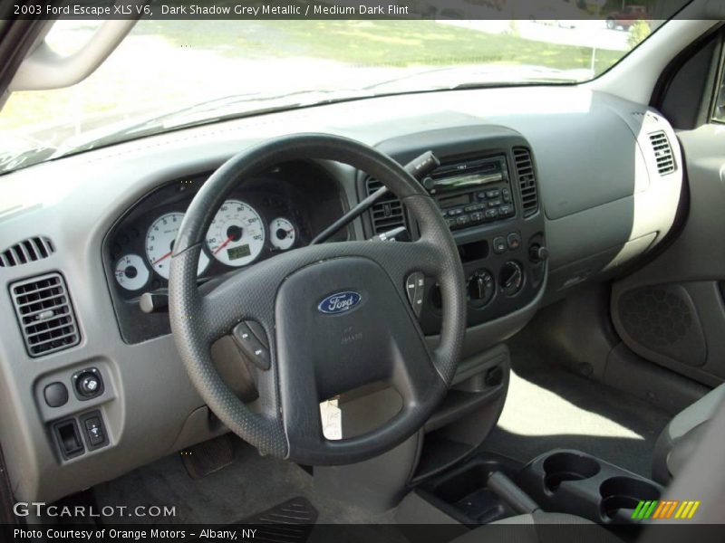 Dark Shadow Grey Metallic / Medium Dark Flint 2003 Ford Escape XLS V6