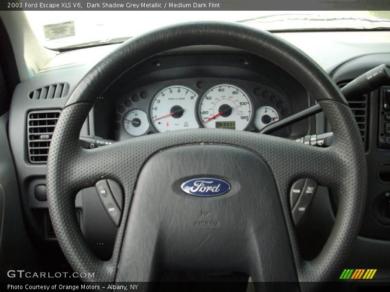 Dark Shadow Grey Metallic / Medium Dark Flint 2003 Ford Escape XLS V6