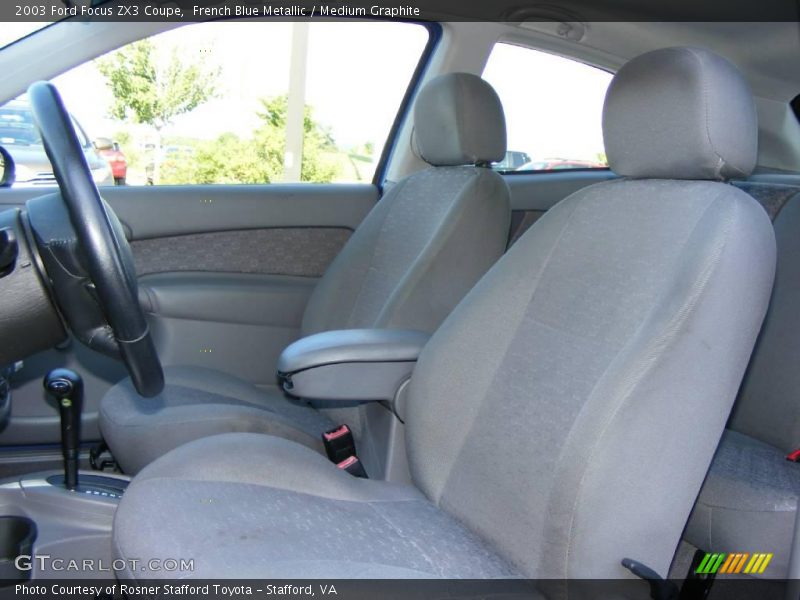 French Blue Metallic / Medium Graphite 2003 Ford Focus ZX3 Coupe