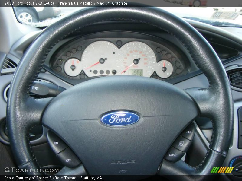 French Blue Metallic / Medium Graphite 2003 Ford Focus ZX3 Coupe