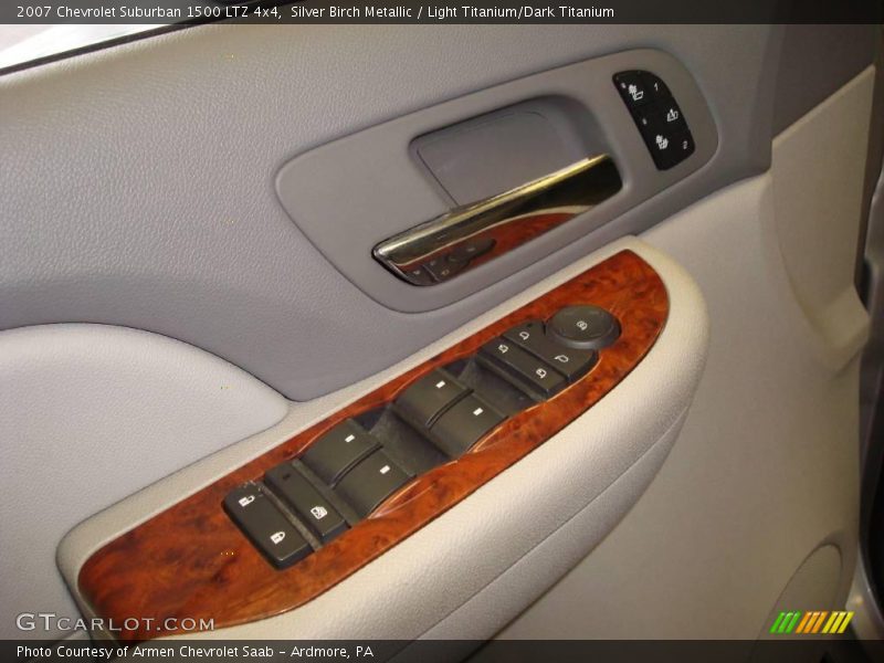 Silver Birch Metallic / Light Titanium/Dark Titanium 2007 Chevrolet Suburban 1500 LTZ 4x4