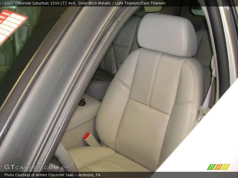 Silver Birch Metallic / Light Titanium/Dark Titanium 2007 Chevrolet Suburban 1500 LTZ 4x4