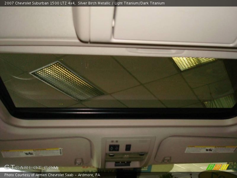 Silver Birch Metallic / Light Titanium/Dark Titanium 2007 Chevrolet Suburban 1500 LTZ 4x4