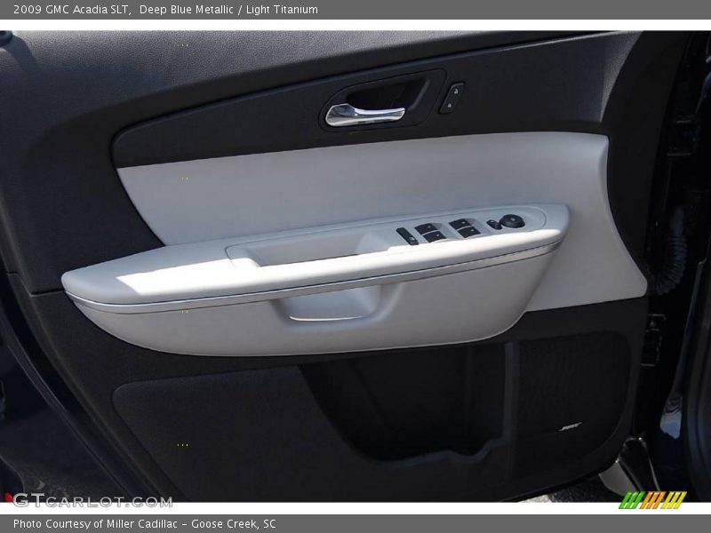 Deep Blue Metallic / Light Titanium 2009 GMC Acadia SLT