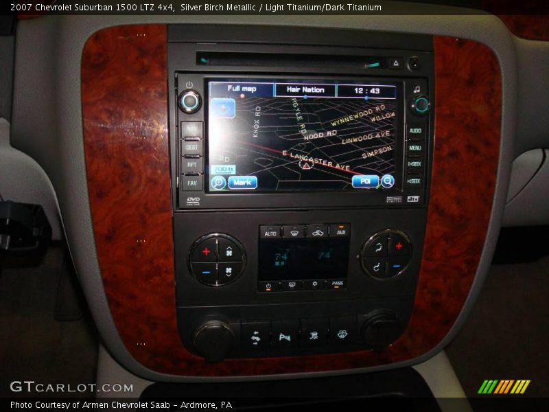 Silver Birch Metallic / Light Titanium/Dark Titanium 2007 Chevrolet Suburban 1500 LTZ 4x4
