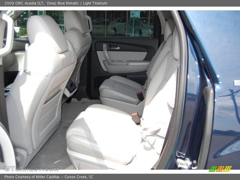 Deep Blue Metallic / Light Titanium 2009 GMC Acadia SLT