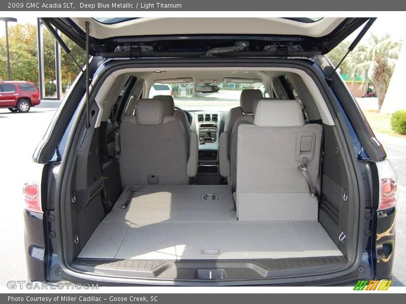 Deep Blue Metallic / Light Titanium 2009 GMC Acadia SLT