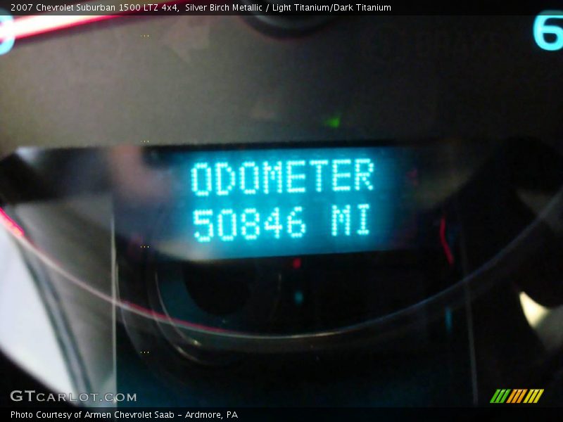 Silver Birch Metallic / Light Titanium/Dark Titanium 2007 Chevrolet Suburban 1500 LTZ 4x4