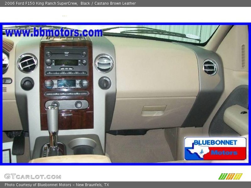 Black / Castano Brown Leather 2006 Ford F150 King Ranch SuperCrew