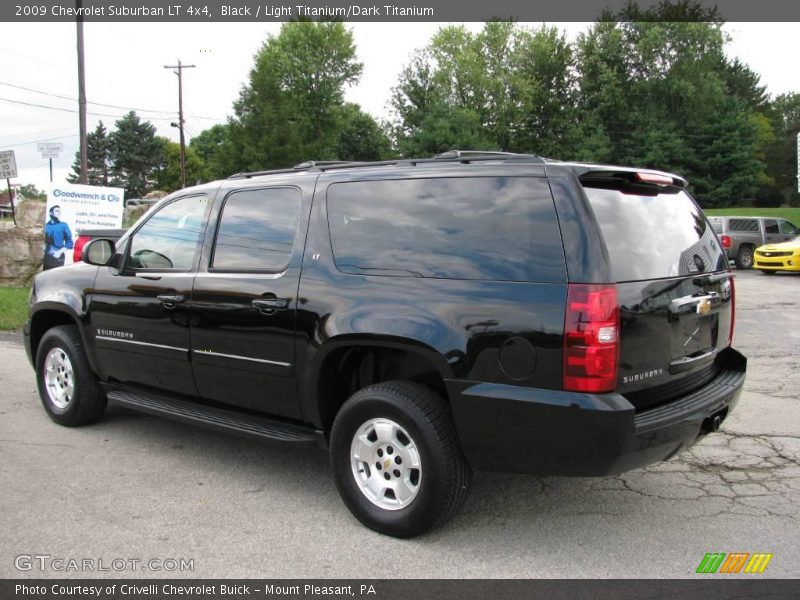 Black / Light Titanium/Dark Titanium 2009 Chevrolet Suburban LT 4x4