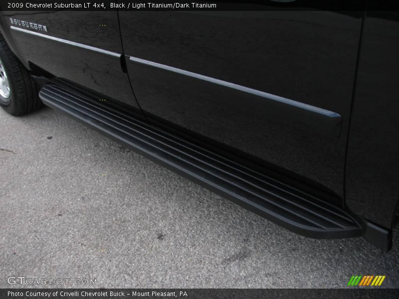 Black / Light Titanium/Dark Titanium 2009 Chevrolet Suburban LT 4x4
