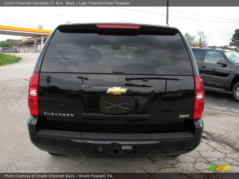 Black / Light Titanium/Dark Titanium 2009 Chevrolet Suburban LT 4x4