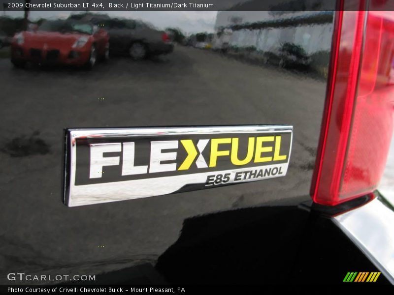 Black / Light Titanium/Dark Titanium 2009 Chevrolet Suburban LT 4x4