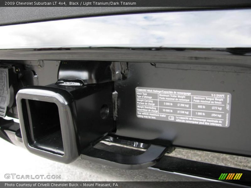 Black / Light Titanium/Dark Titanium 2009 Chevrolet Suburban LT 4x4