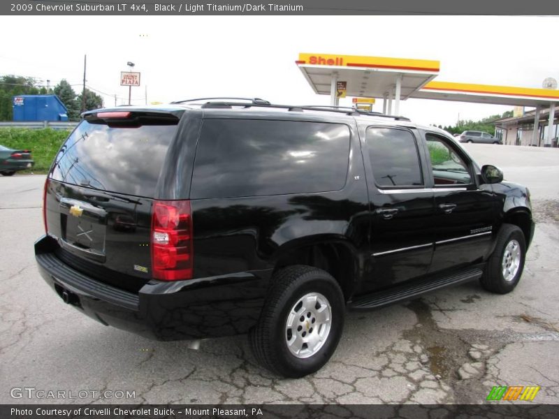 Black / Light Titanium/Dark Titanium 2009 Chevrolet Suburban LT 4x4