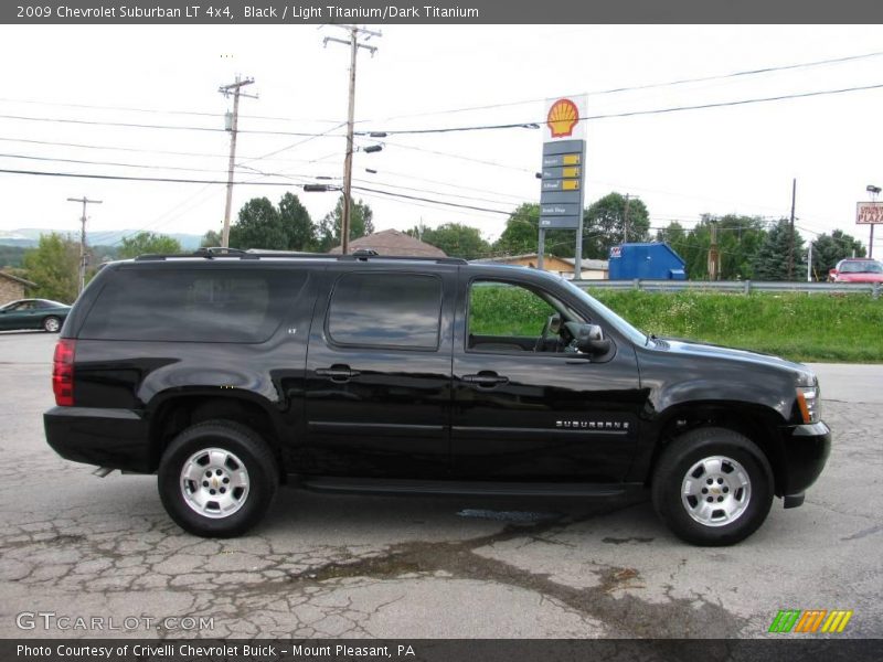 Black / Light Titanium/Dark Titanium 2009 Chevrolet Suburban LT 4x4