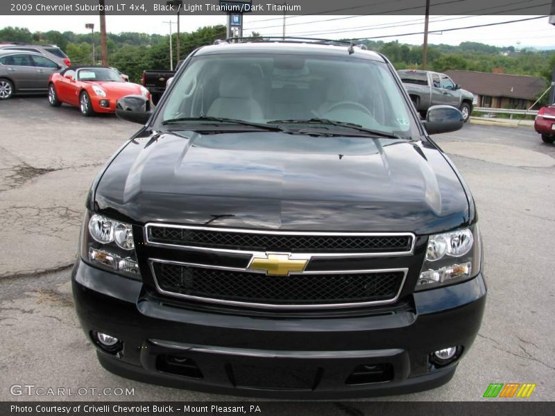 Black / Light Titanium/Dark Titanium 2009 Chevrolet Suburban LT 4x4