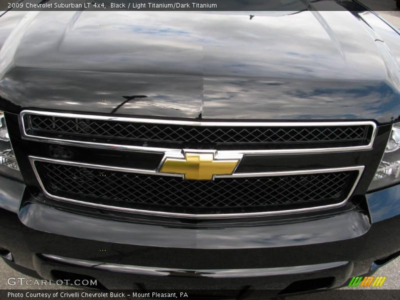 Black / Light Titanium/Dark Titanium 2009 Chevrolet Suburban LT 4x4