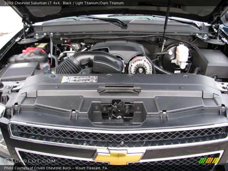 Black / Light Titanium/Dark Titanium 2009 Chevrolet Suburban LT 4x4