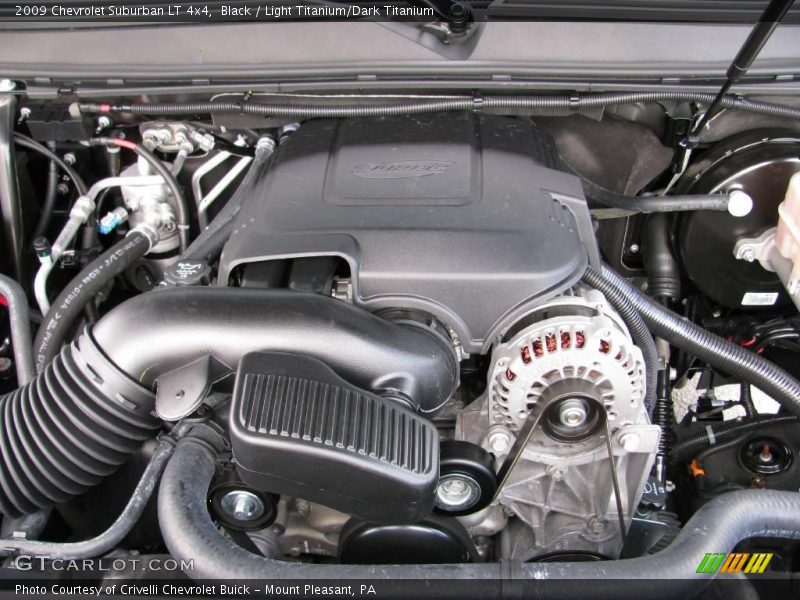 Black / Light Titanium/Dark Titanium 2009 Chevrolet Suburban LT 4x4