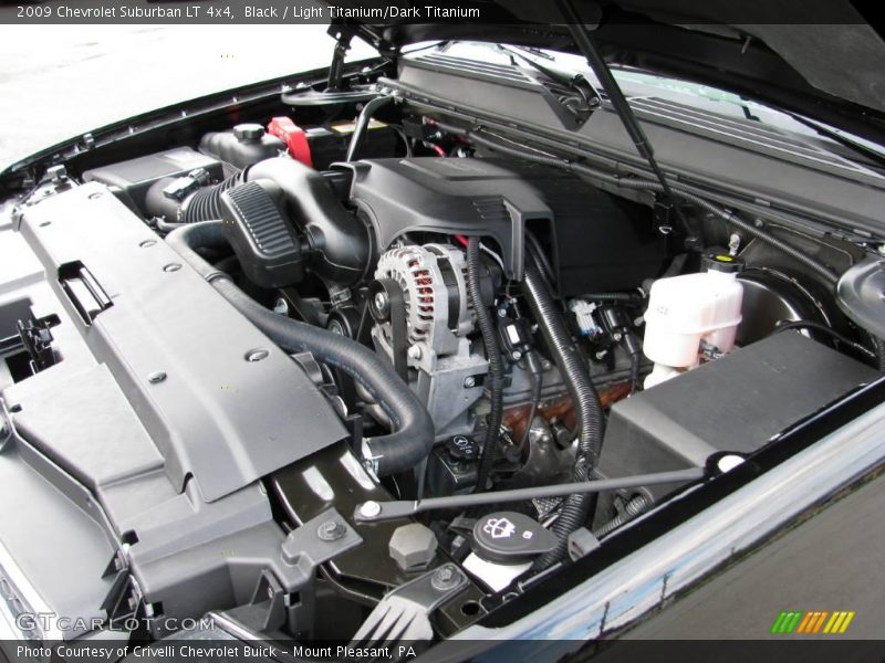 Black / Light Titanium/Dark Titanium 2009 Chevrolet Suburban LT 4x4