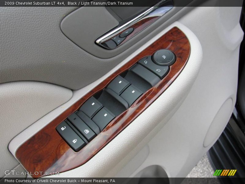 Black / Light Titanium/Dark Titanium 2009 Chevrolet Suburban LT 4x4