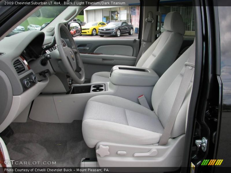 Black / Light Titanium/Dark Titanium 2009 Chevrolet Suburban LT 4x4