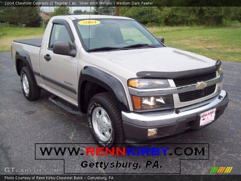 Silver Birch Metallic / Medium Dark Pewter 2004 Chevrolet Colorado LS Regular Cab