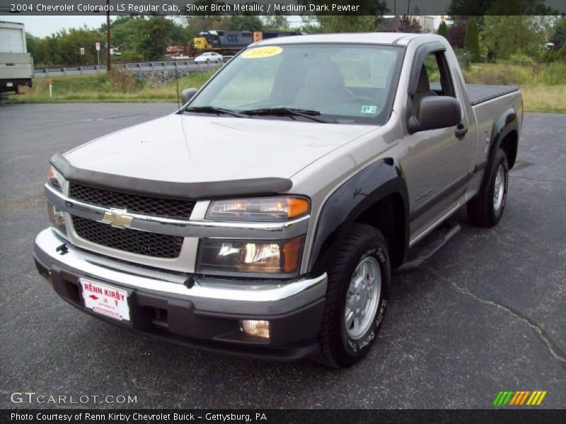 Silver Birch Metallic / Medium Dark Pewter 2004 Chevrolet Colorado LS Regular Cab