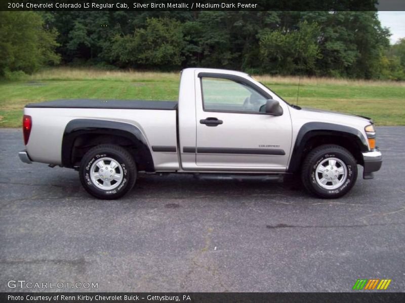 Silver Birch Metallic / Medium Dark Pewter 2004 Chevrolet Colorado LS Regular Cab