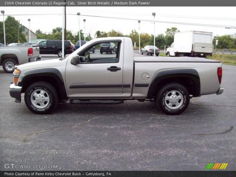 Silver Birch Metallic / Medium Dark Pewter 2004 Chevrolet Colorado LS Regular Cab