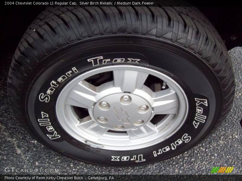 Silver Birch Metallic / Medium Dark Pewter 2004 Chevrolet Colorado LS Regular Cab