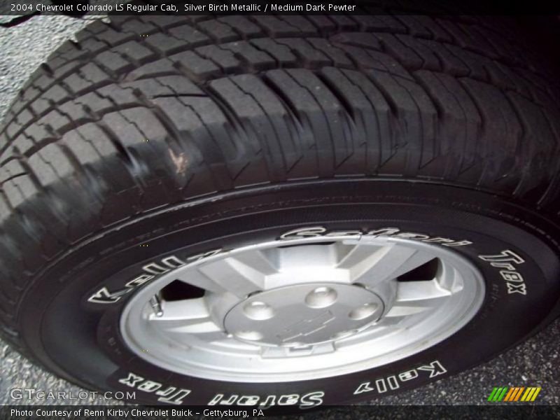 Silver Birch Metallic / Medium Dark Pewter 2004 Chevrolet Colorado LS Regular Cab