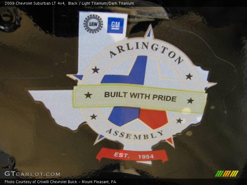Black / Light Titanium/Dark Titanium 2009 Chevrolet Suburban LT 4x4