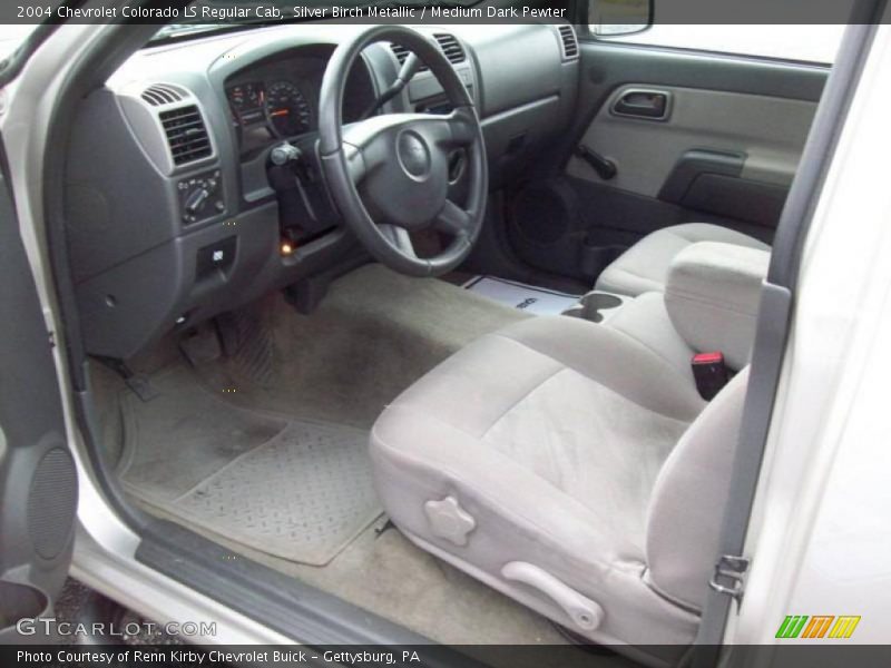 Silver Birch Metallic / Medium Dark Pewter 2004 Chevrolet Colorado LS Regular Cab